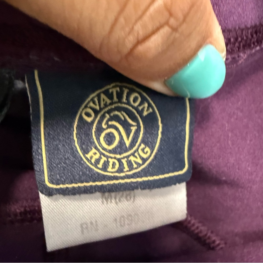 Ovation Equinox Pull On Knee Patch Winter Breeche… - image 8